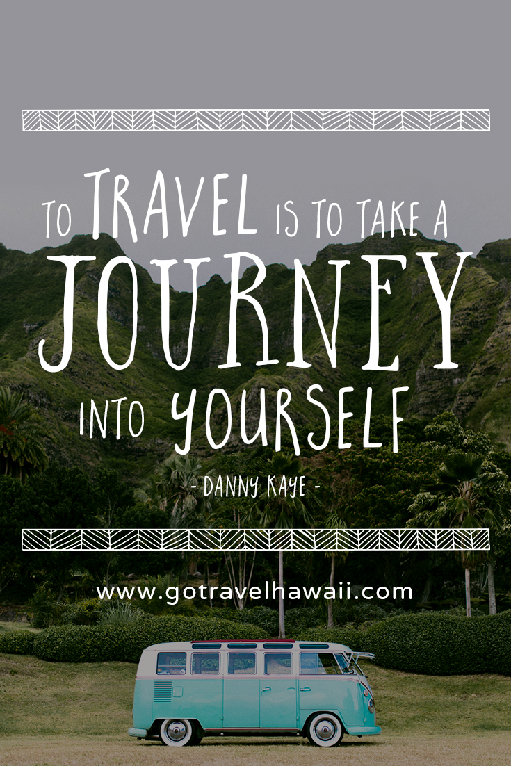 Travel quote: To travel is to take a journey into yourself.