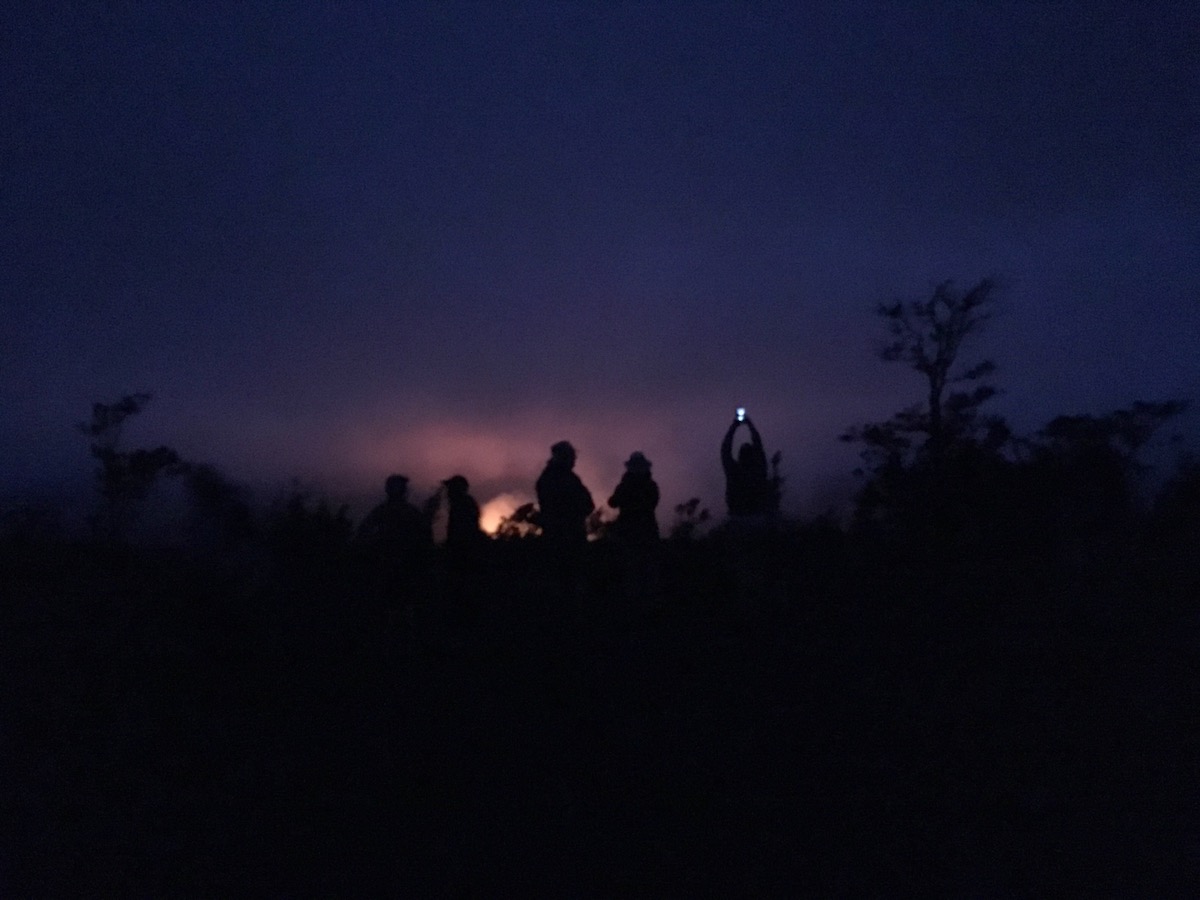Photographers at Maunawili Volcano